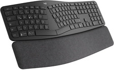 Logitech Ergo K860 Ergonomisch Bluetooth Tastatur - Schwarz - QWERTZ DEUTSCH