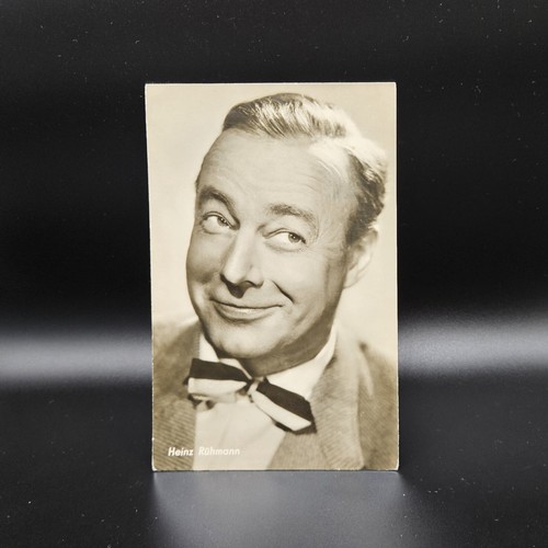 Autogrammkarte heinz rühmann - autogrammkarte,