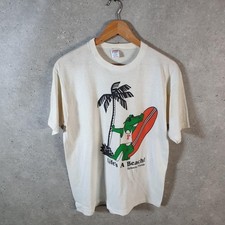 Vintage Jerzees Lifes a beach