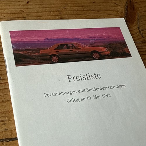 Mercedes benz preisliste - mercedes,