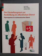"Der Einstellungstest zur Ausbildung im öffentlichen Dienst", 422 Seiten