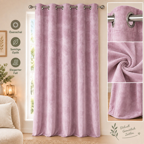 Vorhang samt gardine velvet - samt,