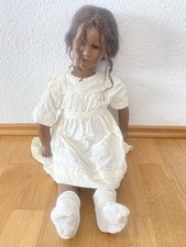 Anette Himstedt Künstlerpuppe Fatou ohne Schuhe Gebraucht!