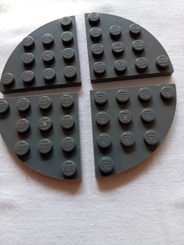 4 x legoplatten 4x4 - ,
