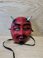 Spanische Handarbeit Teufel Pappmaché Karnevalsmaske Juguetes Hernández olot