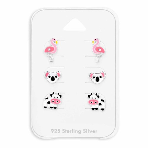 Kinder ohrstecker set aus - kinder,