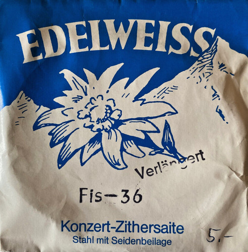 Edelweiss harfenzither saite - edelweiss, harfenzither-saite