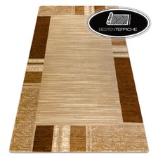 Modern schön Retro weich Teppich "ROYAL" FB23 Rahmen, vintage beige / creme