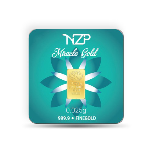 Goldbarren 025 gramm nzp - goldbarren, 0,025
