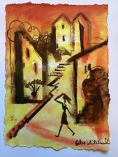 In a Rush - Original Gemälde