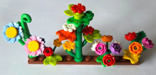 Lego blume rose - blume, pflanze