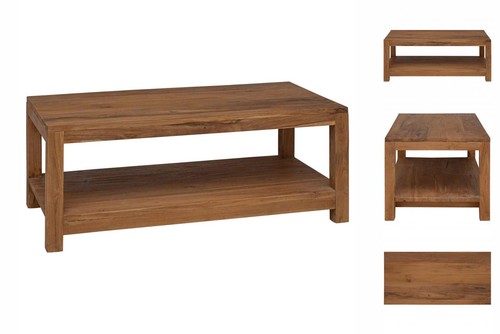 Couchtisch natur 100x50x40 - couchtisch,