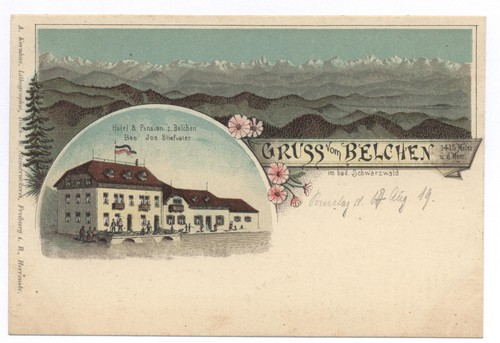 Gruss vom belchen - vom,