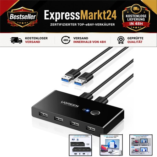 Ugreen ports usb - ports, kvm