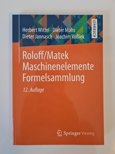 Roloff matek maschinenelemente - roloff/matek,