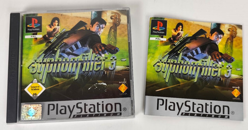 Syphon filter playstation - syphon, 3,