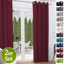 2x Thermovorhang 140x245