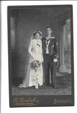 XX2457/ Kabinettfoto Hochzeit