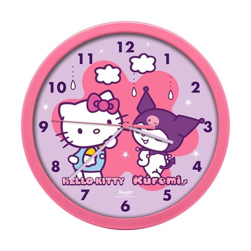 Hello kitty friends wanduhr - hello,