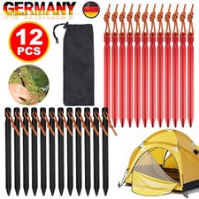 12 x Zelt-Heringe aus Alu -