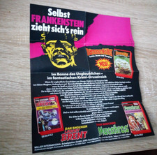 Europa Werbeflyer Larry Brent