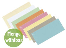 Trennstreifen Trennblätter Trennlaschen Aktenfahnen Register 190g Karton