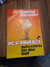 Werbeprospekt/Kamei Auto Extras Für Den VW Golf/Ausgabe 3/1977-Original 