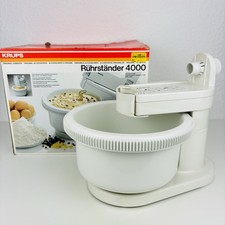 Krups Rührständer 4000 3 Mix mit Schüssel Nr. 3680-70 Ersatzteil Vintage OVP