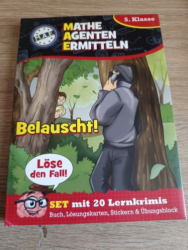 Buch mathe agenten ermitteln - mathe,