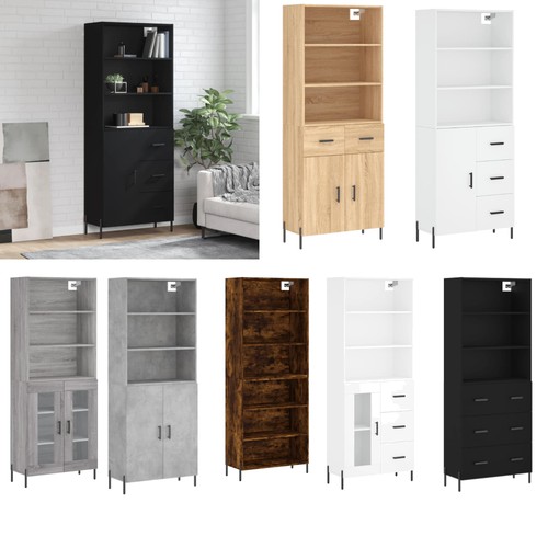 Highboard 5x34x180 cm - highboard, 69,5x34x180