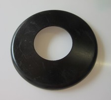 Rosetten Abdeckkappen Ø 90 mm mit Loch Ø 38mm Kunststoff Schwarz rund