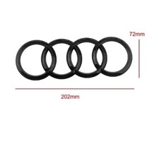 202x72 mm Heckklappe Glänz