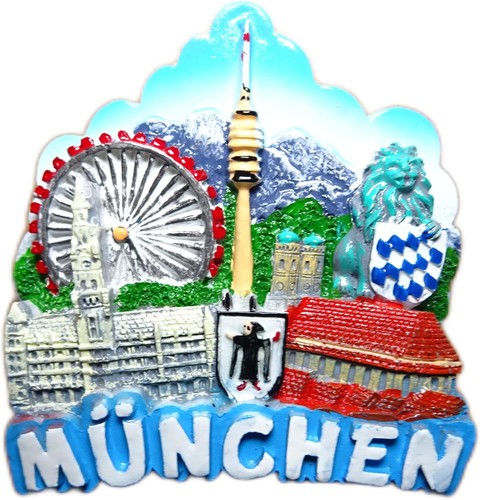 Magnet souvenir münchen x - münchen, 7