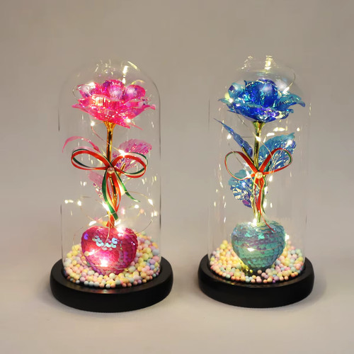 Ewige rose glas led licht - ewige,