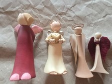 Engel 2009 Gilde Schutzengel Holzengel   7 - 11 cm