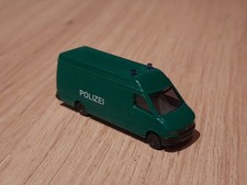 Mercedes Sprinter Polizei Bus Pkw Fahrzeug Einsatz Unfall MB Busch Spur N 1:160