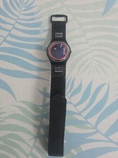 Swatch Gent Access DOUBLE LOOP Swiss Made Quarz Armbanduhr 
