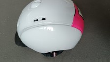 Reithelm Fahrradhelm Casco Nori Gr. S (50-52cm) weiß/pink Neuwertig