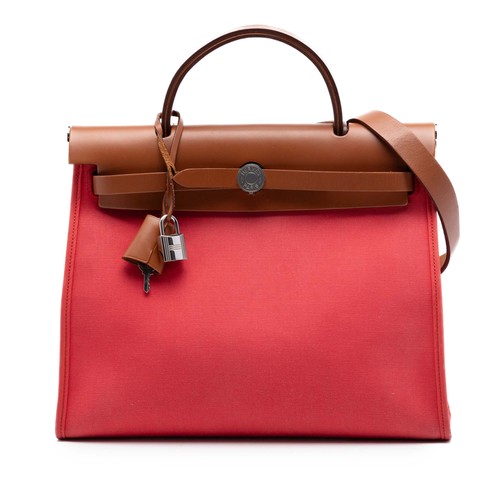 Hermès toile herbag zip - zip, 31
