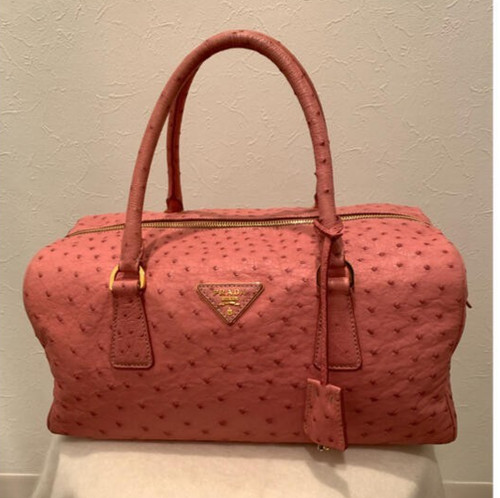 Prada straußenleder - prada,