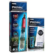 Fluval ProVac angetrieben Aquarium Kies Reiniger Filter Pad Strahler LED Aquarium