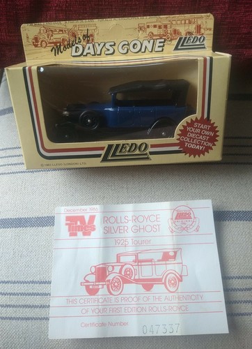 Lledo days gone 1925 - lledo,