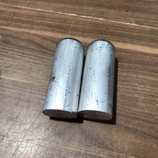 2x Alu  Aluminium Rund
