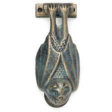 Moritz Türklopfer Antik Stil alt Fledermaus Dekoration Klopfer Klingel Gusseisen