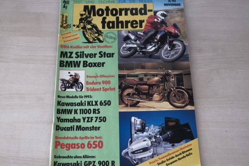 Motorradfahrer 1992 - motorradfahrer, 11/1992