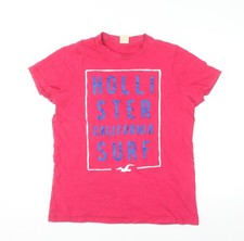 Hollister damen shirt rosa - t-shirt,
