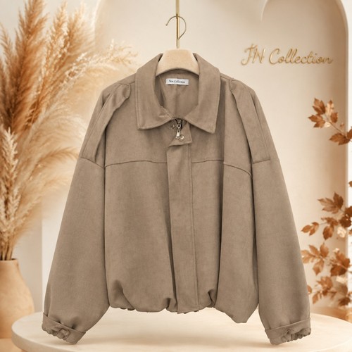 Damen oversize bikerjacke - oversize,