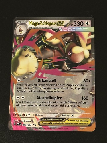 Mega schlapor pokémon - mega-schlapor, ex