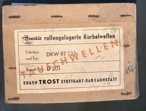 Kurbelwelle dkw 125 - 125, w