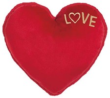 Nici 40996 rotes Plüschherz Love Plüschkissen ca. 37x32cm Liebe